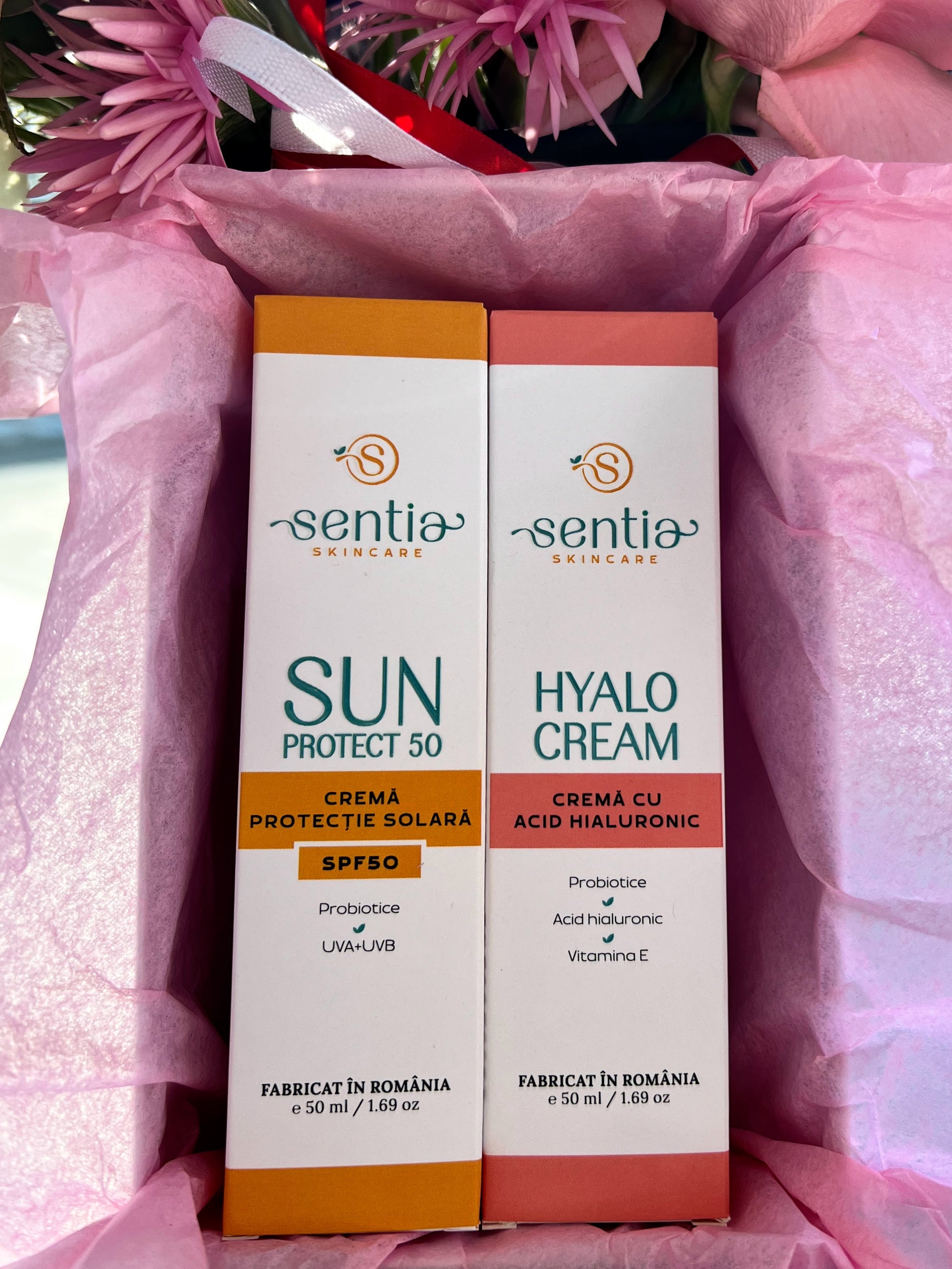 Set Cadou (Hyalo Cream & Sun Protect 50)