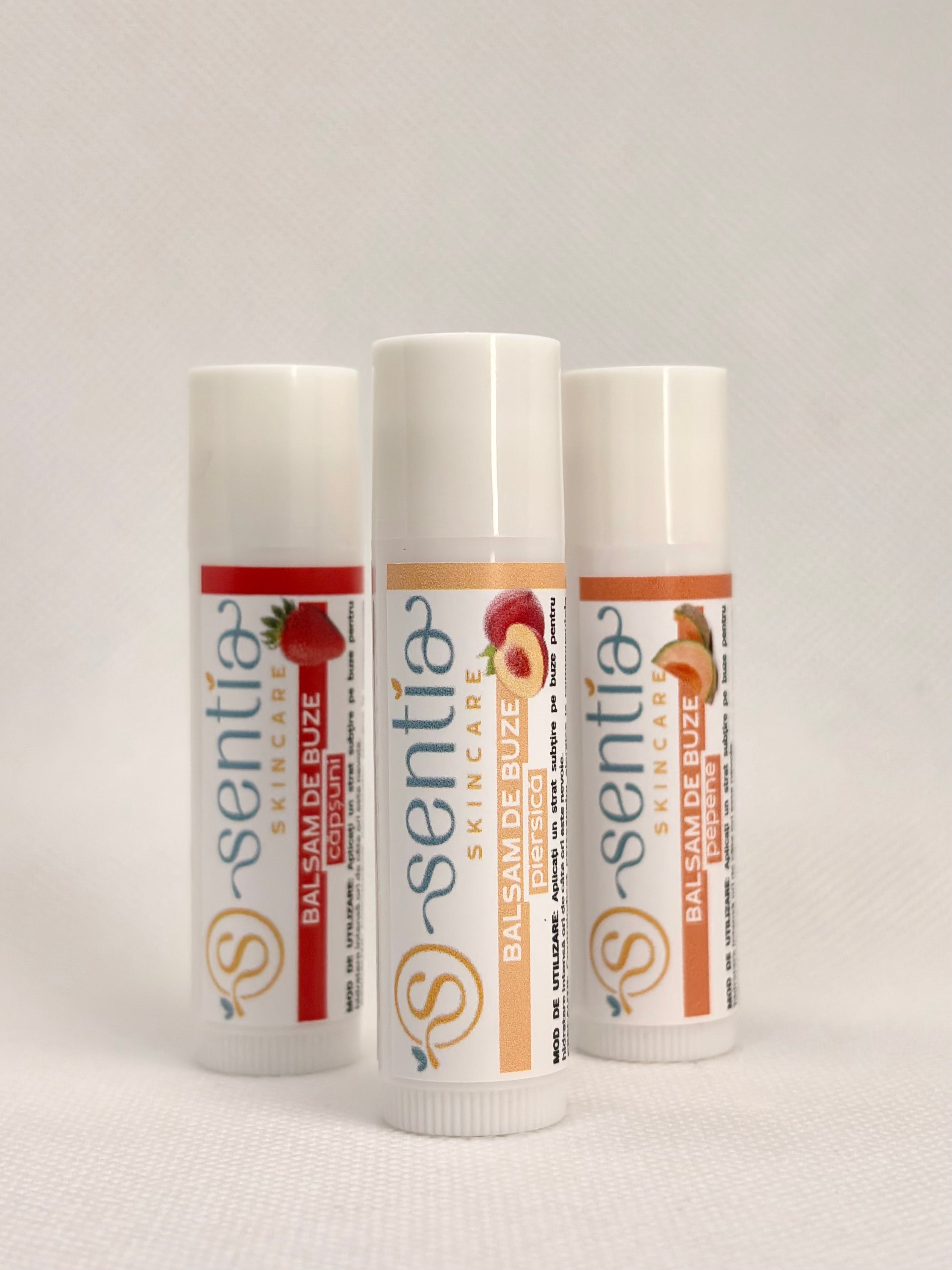 Balsam de buze - aromă de piersici