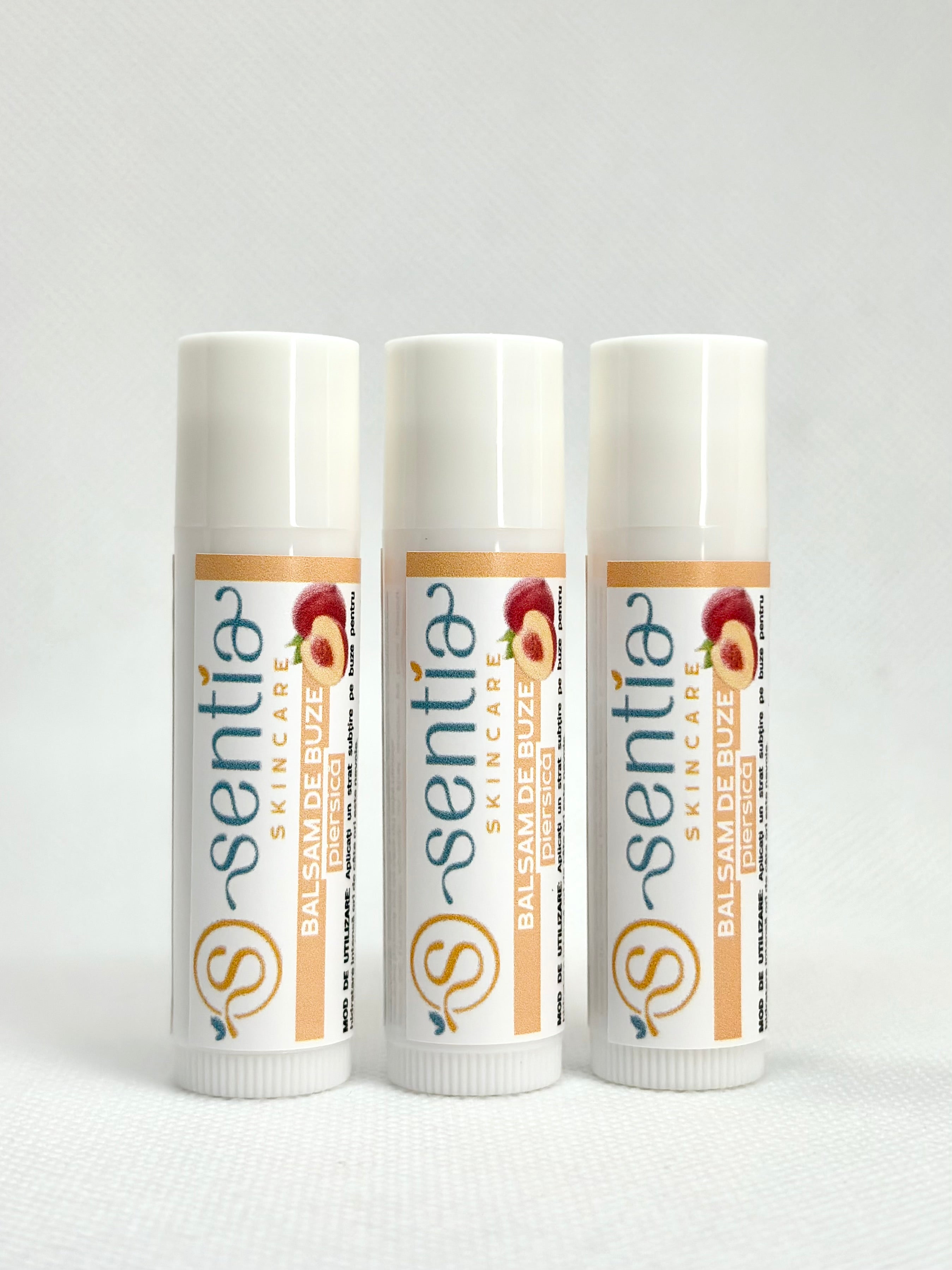 Balsam de buze - aromă de piersici