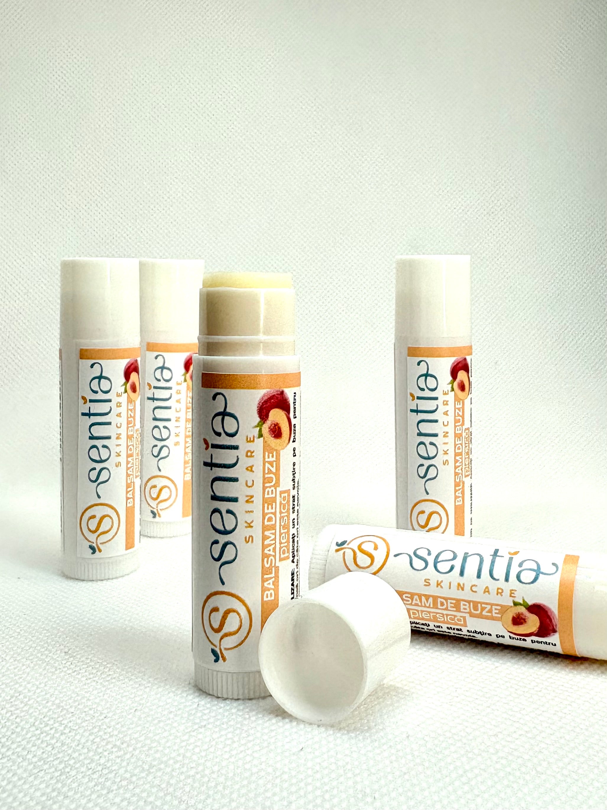 Balsam de buze - aromă de piersici