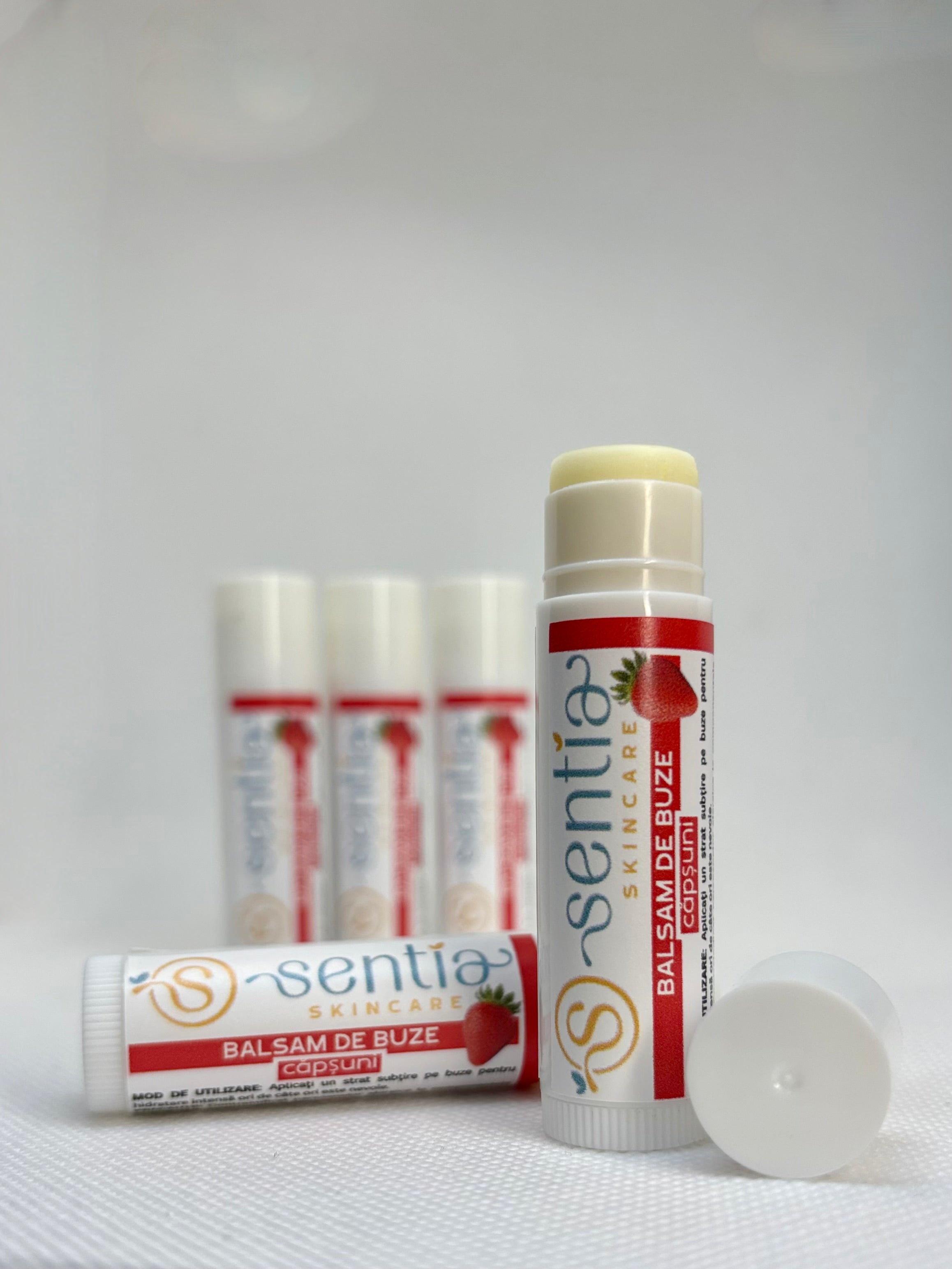 Balsam de buze - aromă de căpșuni